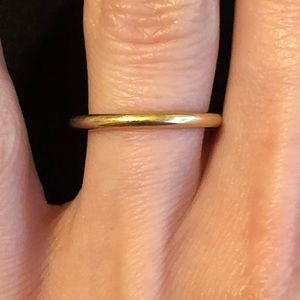 10k Yellow Gold Stacking Ring